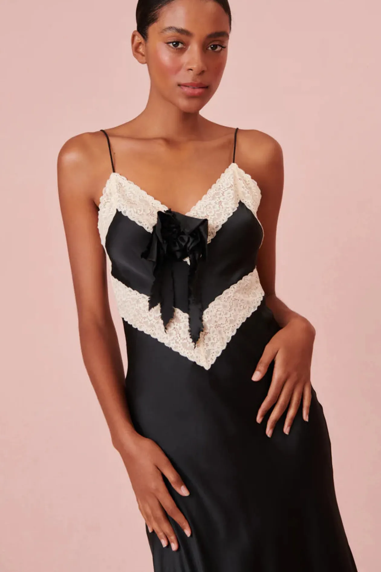 Serita Dress in Black