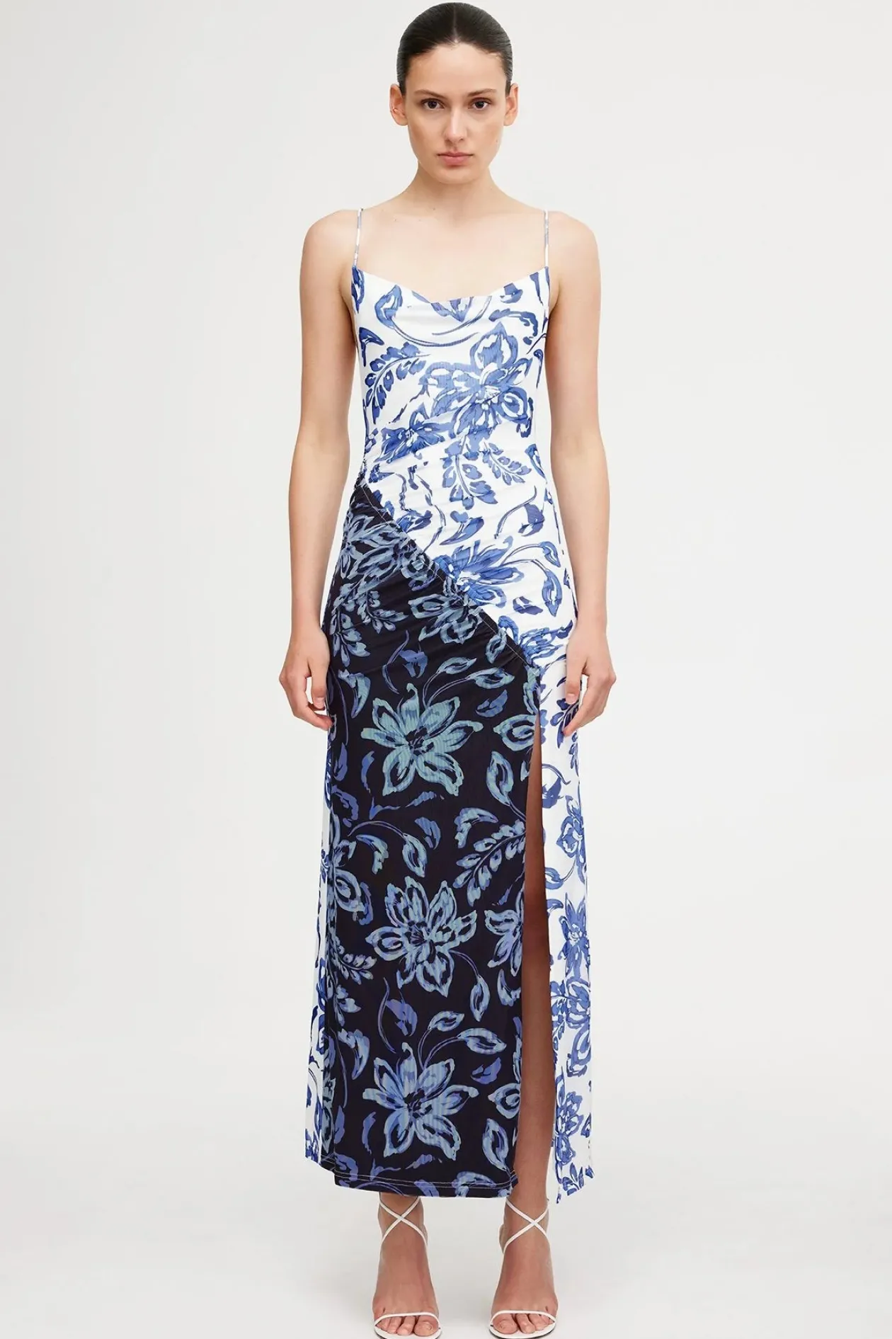 Significant Other Constance Dress in Hibiscus Splice