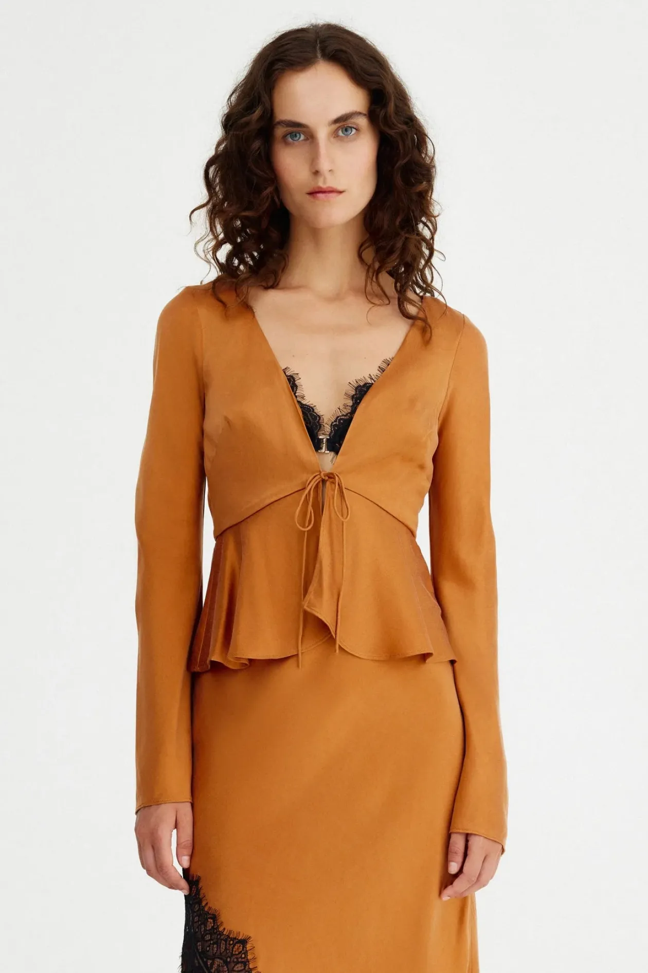 Significant Other Helaina Top in Caramel