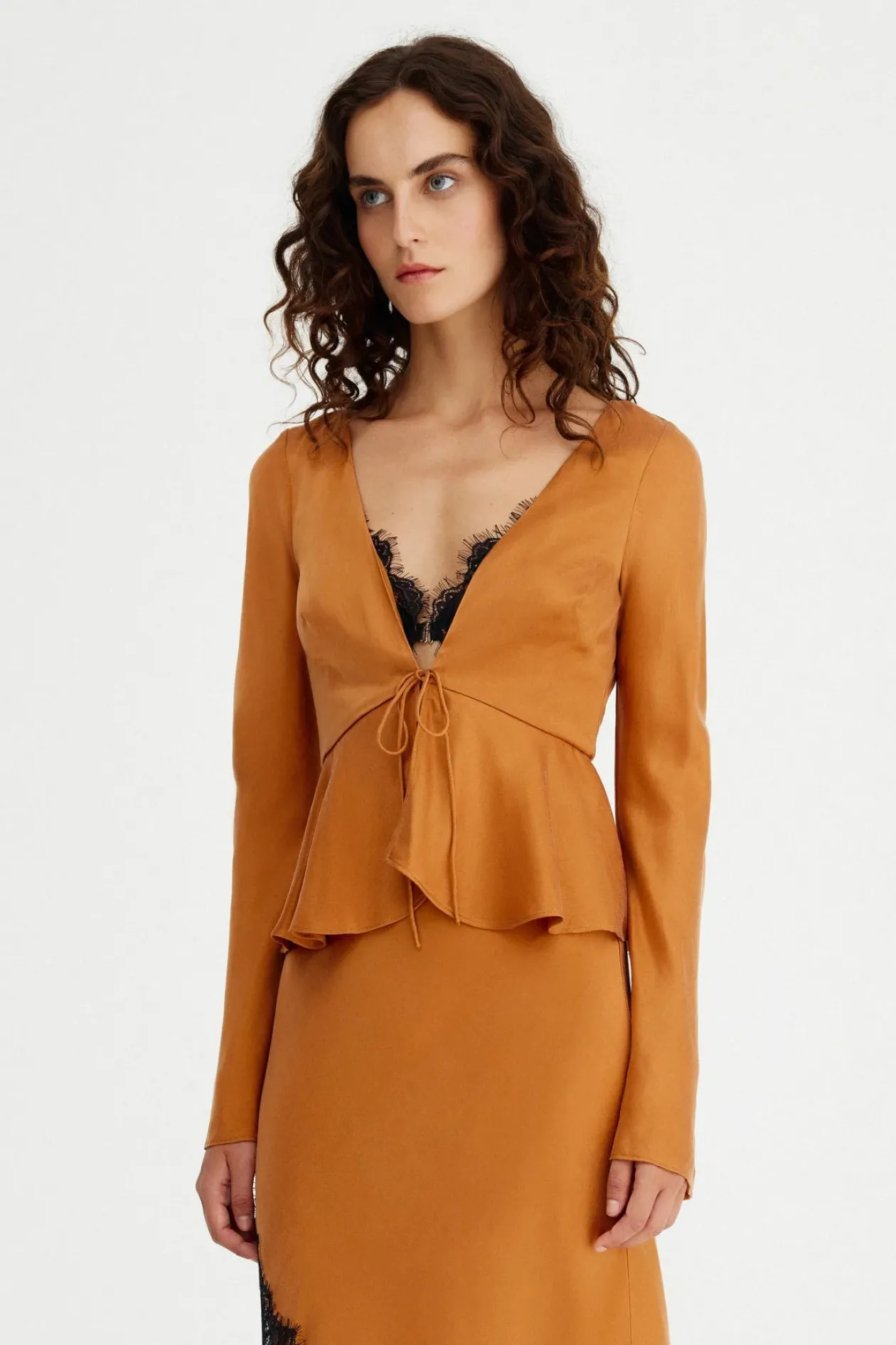 Significant Other Helaina Top in Caramel