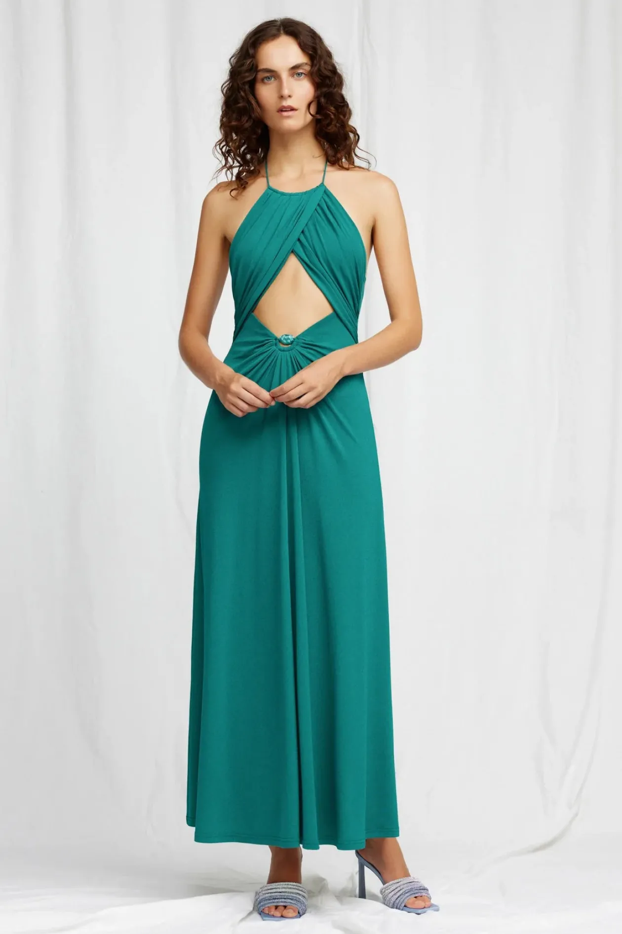 Significant Other Minnie Midi Dress in Jade