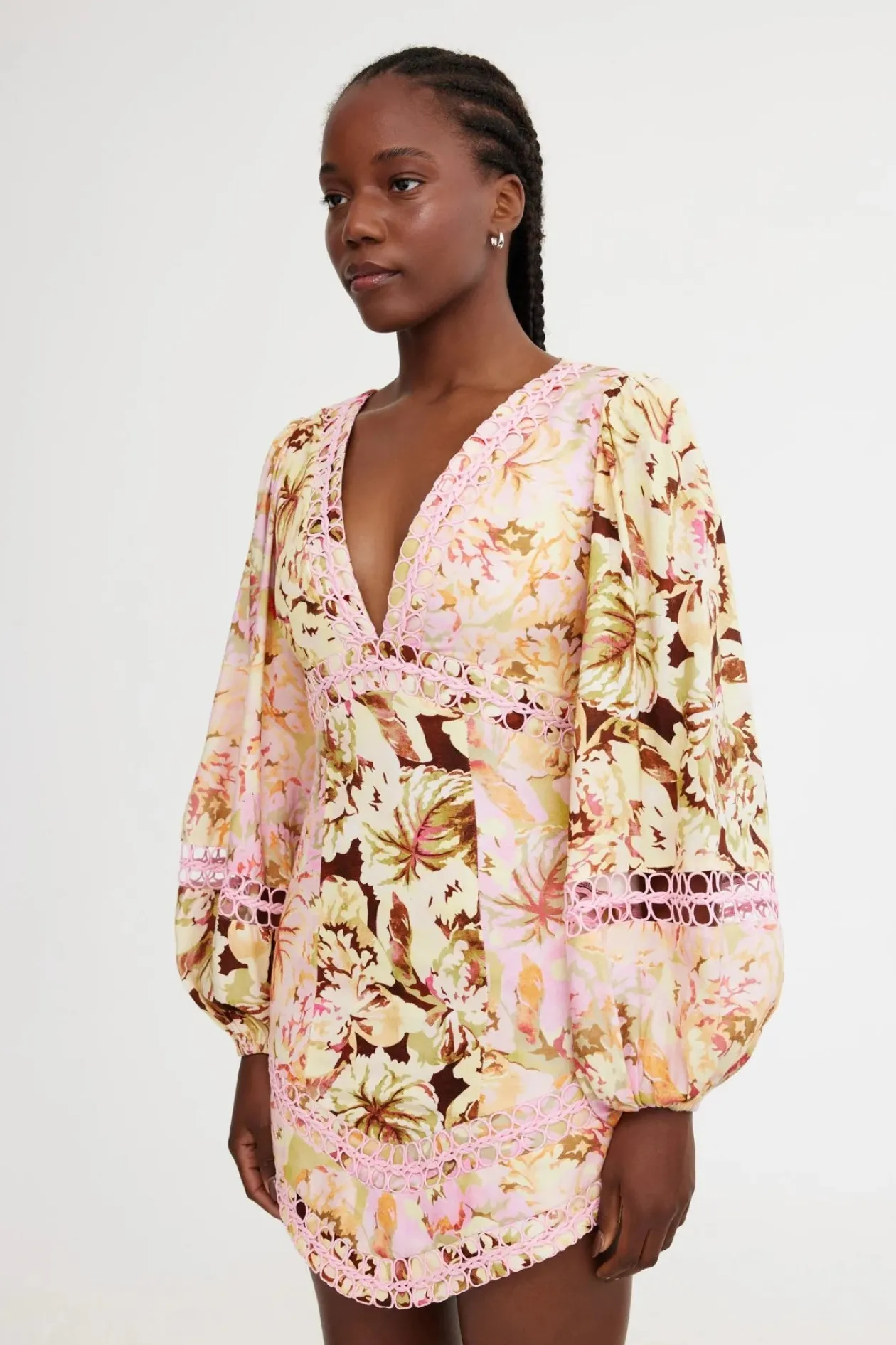 Significant Other Nicole Mini Dress in Jungle Mix