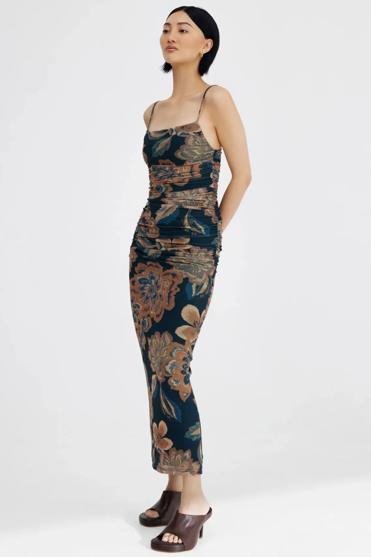 Significant Other Verona Dress in Gold Tapestry