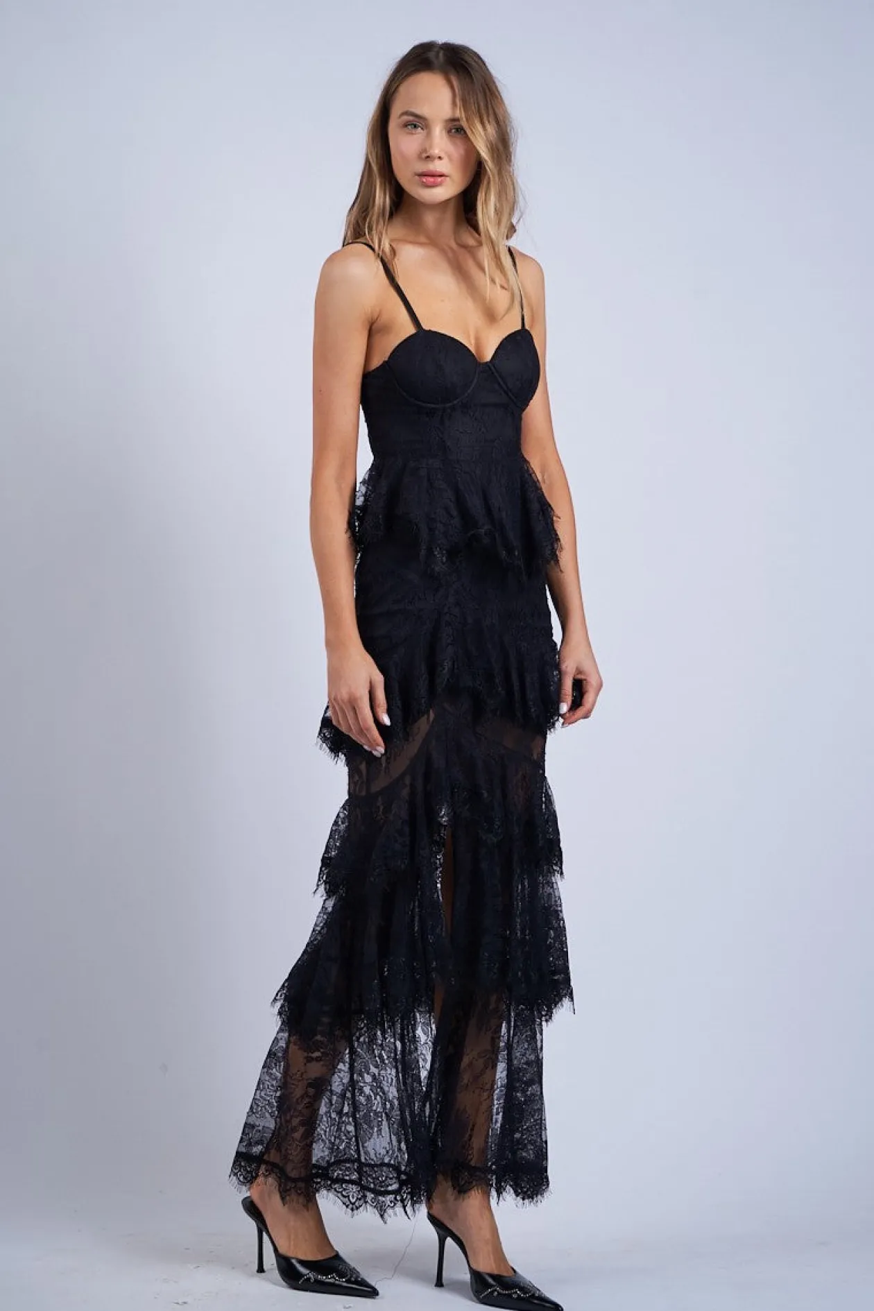 Vivian Lace Corset Dress